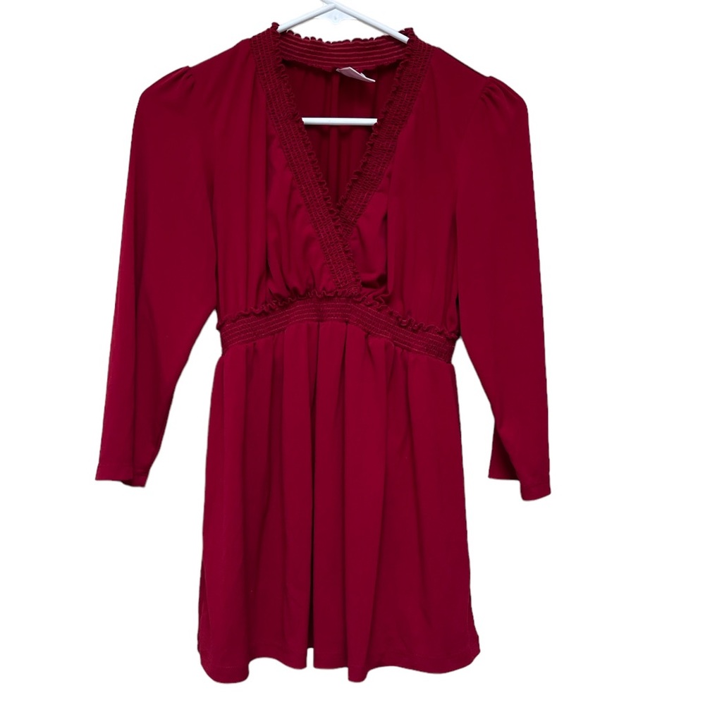 MOTHERHOOD Maternity Blouse Color Red Size M